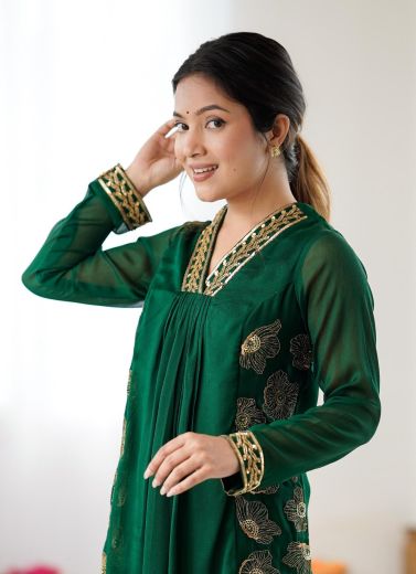 SUMMER BLISS X ARTI CHAUHAN - Catalog # 66103 (Set of 6 Indo-Western Outfits)