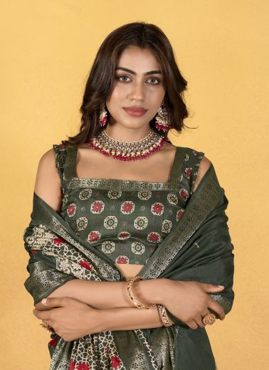 CHOCOLATE - Catalog # 66127 (Set of 6 Sarees)