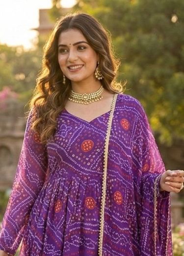 BANNO SWAG - Catalog # 66132 (Set of 4 Readymade Women's Kurtis / Tops)