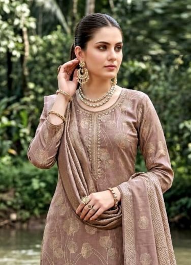 KEEVA - Catalog # 66153 (Set of 4 Semi-Stitched / Un-Stitched Suits)