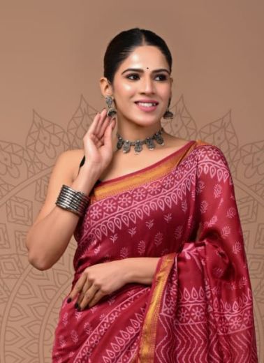 MAHESHWARI SILK 2 - Catalog # 66216 (Set of 12 Sarees)
