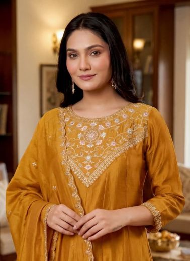 SERIES 6043 - Catalog # 66218 (Set of 2 Readymade Salwar Suits)