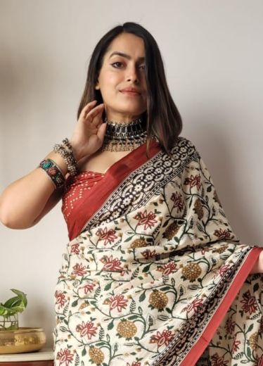 MUL MUL COTTON PRINTS 1 - Catalog # 66219 (Set of 10 Sarees)