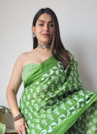 MUL MUL COTTON PRINTS 4 - Catalog # 66231 (Set of 10 Sarees)