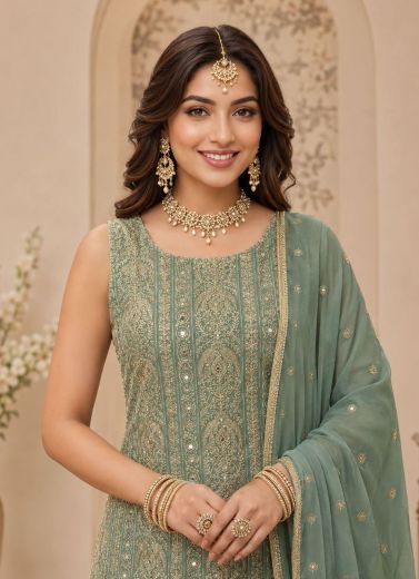 SONALI - Catalog # 66249 (Set of 3 Readymade Salwar Suits)