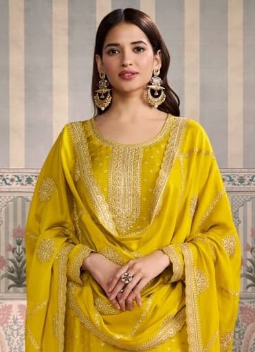 JASLEEN - Catalog # 66272 (Set of 4 Readymade Salwar Suits)