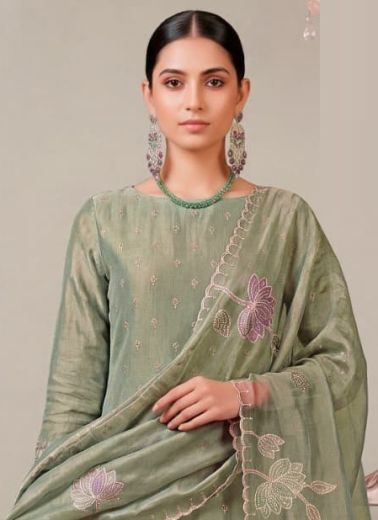 MANILATA - Catalog # 66285 (Set of 4 Readymade Salwar Suits)