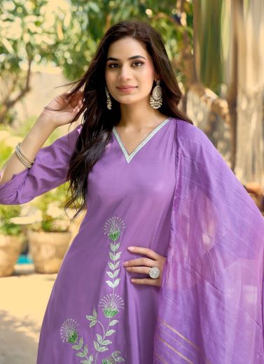 RAAHI 2 - Catalog # 66297 (Set of 8 Readymade Salwar Suits)