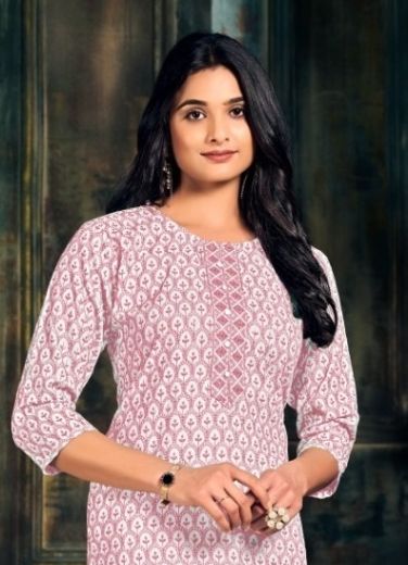 CHIKANI - Catalog # 66333 (Set of 4 SIZE-SETS [Readymade Women's Kurtis / Tops])