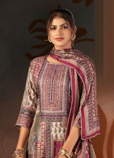 PRIYA - Catalog # 66356 (Set of 4 Readymade Salwar Suits)