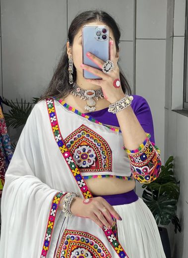 SERIES 8050 - Catalog # 66368 (Set of 4 Readymade Lehengas)