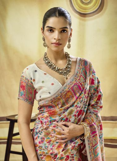 KASHMIRI 4 - Catalog # 66398 (Set of 4 Sarees)