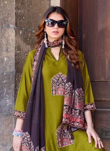 ROYAL QUEEN - Catalog # 66411 (Set of 4 Readymade Salwar Suits)
