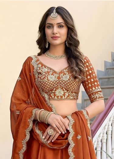 VOLUME 36 - Catalog # 66412 (Set of 7 Semi-Stitched Lehengas)