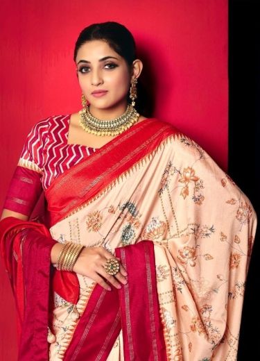 AROMA SILK PLUS 18 - Catalog # 66422 (Set of 6 Sarees)