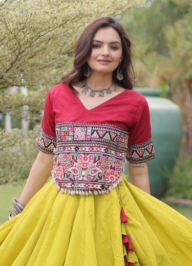 SERIES 7172 - Catalog # 66426 (Set of 10 Readymade Lehengas)