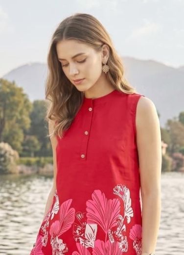 FESTIVE BEAUTY 2 - Catalog # 66442 (Set of 4 Tops With Bottoms)