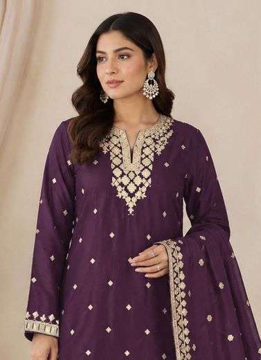 SERIES 3117 - Catalog # 66451 (Set of 4 Semi-Stitched / Un-Stitched Suits)
