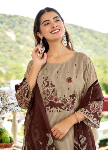 DEEVA - Catalog # 66458 (Set of 5 Readymade Salwar Suits)