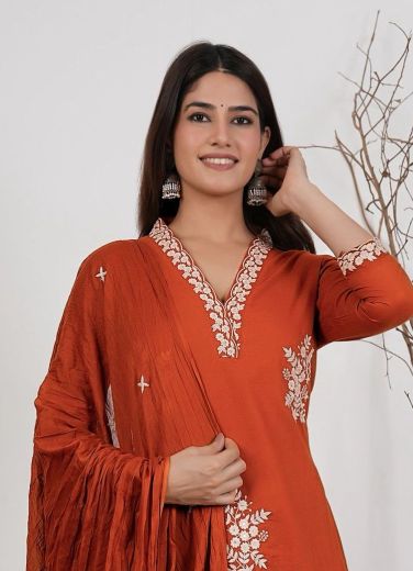 SERIES 1043 - Catalog # 66463 (Set of 3 Readymade Salwar Suits)