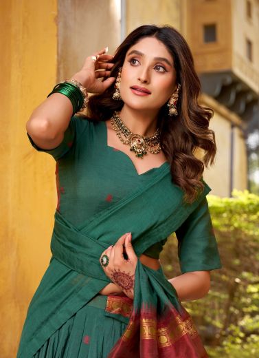SERIES 1904 - Catalog # 66471 (Set of 5 Semi-Stitched Lehengas)
