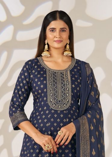 LIGHT OF FESTIVAL {PLUS SIZE} - Catalog # 66483 (Set of 30 SIZE-SETS [Readymade Salwar Suits])