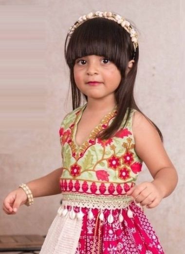 KIDS NAVRATRI 1 - Catalog # 66487 (Set of 12 Readymade Lehengas)