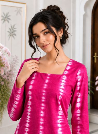 COTTON TUNICS - Catalog # 66513 (Set of 13 Readymade Women's Kurtis / Tops)