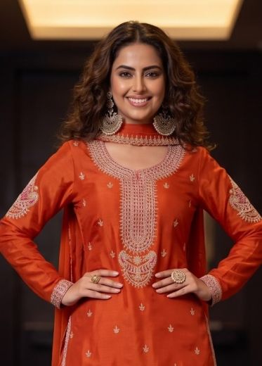 HASEEN - Catalog # 66530 (Set of 3 Readymade Salwar Suits)