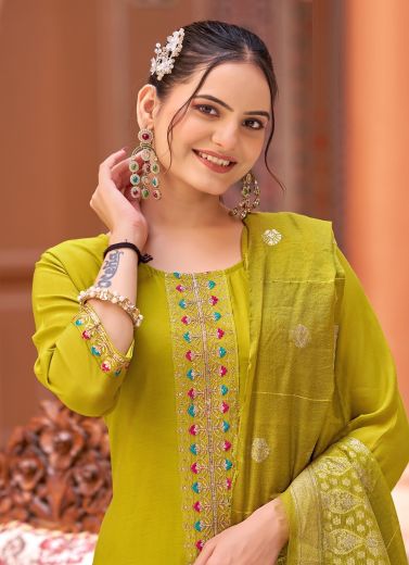 MADHURI - Catalog # 66541 (Set of 8 Readymade Salwar Suits)
