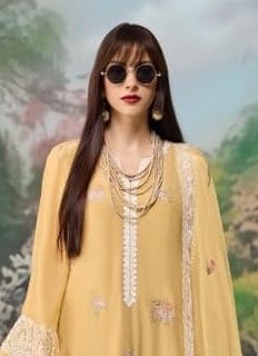 KURVI - Catalog # 66586 (Set of 7 SIZE-SETS [Readymade Salwar Suits])