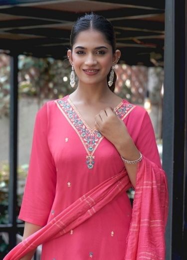 SATARANGI 2 - Catalog # 66637 (Set of 9 Readymade Salwar Suits)
