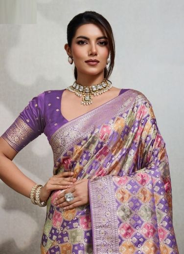 MOSAIC - Catalog # 66643 (Set of 2 Sarees)