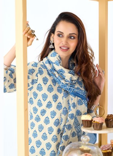 SUMMER COOL 1 - Catalog # 66663 (Set of 10 Readymade Salwar Suits)