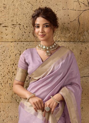 AMBER SHINE - Catalog # 66673 (Set of 5 Sarees)