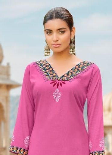 NOOR - Catalog # 66674 (Set of 6 Readymade Salwar Suits)