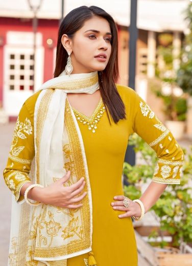 KAMYAA - Catalog # 66676 (Set of 6 Readymade Salwar Suits)