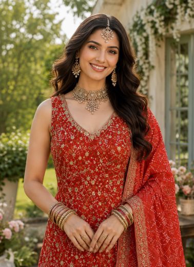 ZYRA - Catalog # 66712 (Set of 2 Readymade Salwar Suits)