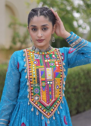 DESIGN 1267 - Catalog # 66725 (Set of 4 Readymade Women's Kurtis / Tops)