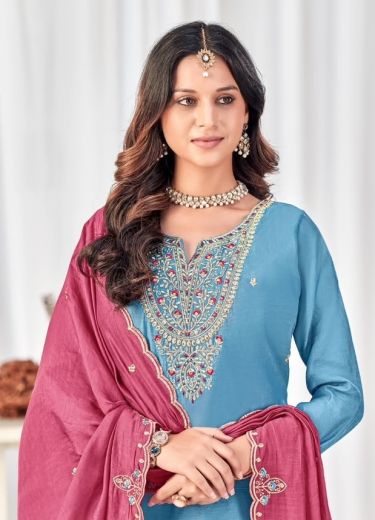 MISBAH - Catalog # 66726 (Set of 12 Readymade Salwar Suits)