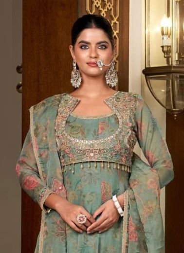 DHADKAN - Catalog # 66742 (Set of 4 Readymade Salwar Suits)
