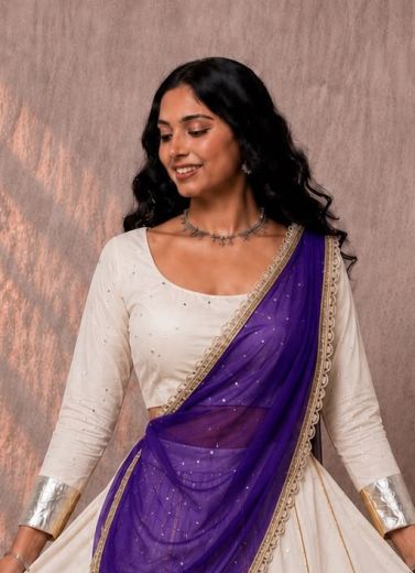 JHAMKUDI - Catalog # 66748 (Set of 4 Readymade Lehengas)