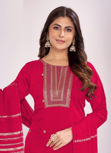 VEDIKA 2 - Catalog # 66750 (Set of 6 Readymade Salwar Suits)