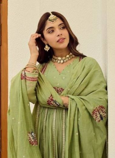 DESIGN 121 - Catalog # 66751 (Set of 2 Readymade Salwar Suits)