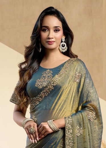 ROYAL QUEEN 876 - Catalog # 66757 (Set of 4 Sarees)