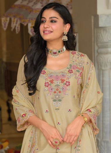 CLASSIC - Catalog # 66781 (Set of 3 Readymade Salwar Suits)