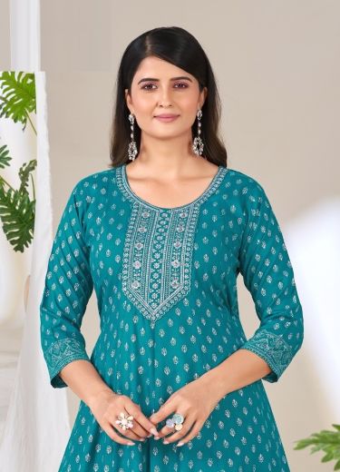 MATKA KING - Catalog # 66789 (Set of 42 SIZE-SETS [Readymade Women's Kurtis / Tops])