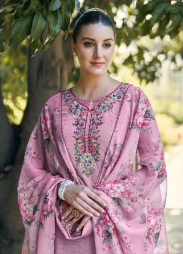 PASTELS - Catalog # 66809 (Set of 4 Readymade Salwar Suits)