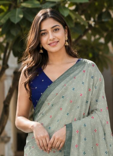 PATTERN 425 - Catalog # 66811 (Set of 4 Sarees)