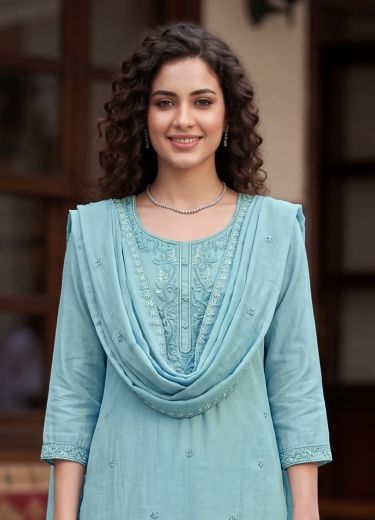 DESIGN P78 - Catalog # 66815 (Set of 4 SIZE-SETS [Readymade Salwar Suits])